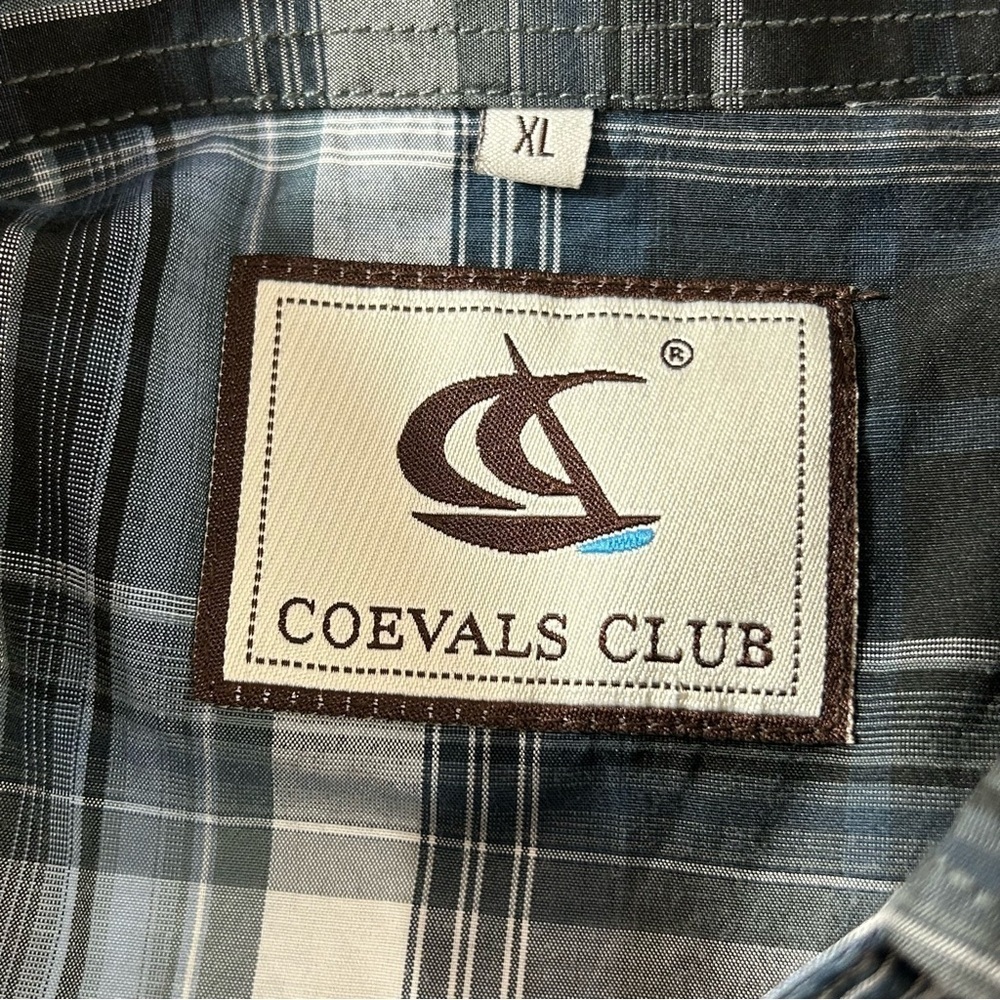 𝅺COEVALS Club Men's Western Cowboy Pearl Snap Button Shirt Long Sleeve XL - Picture 3 of 8